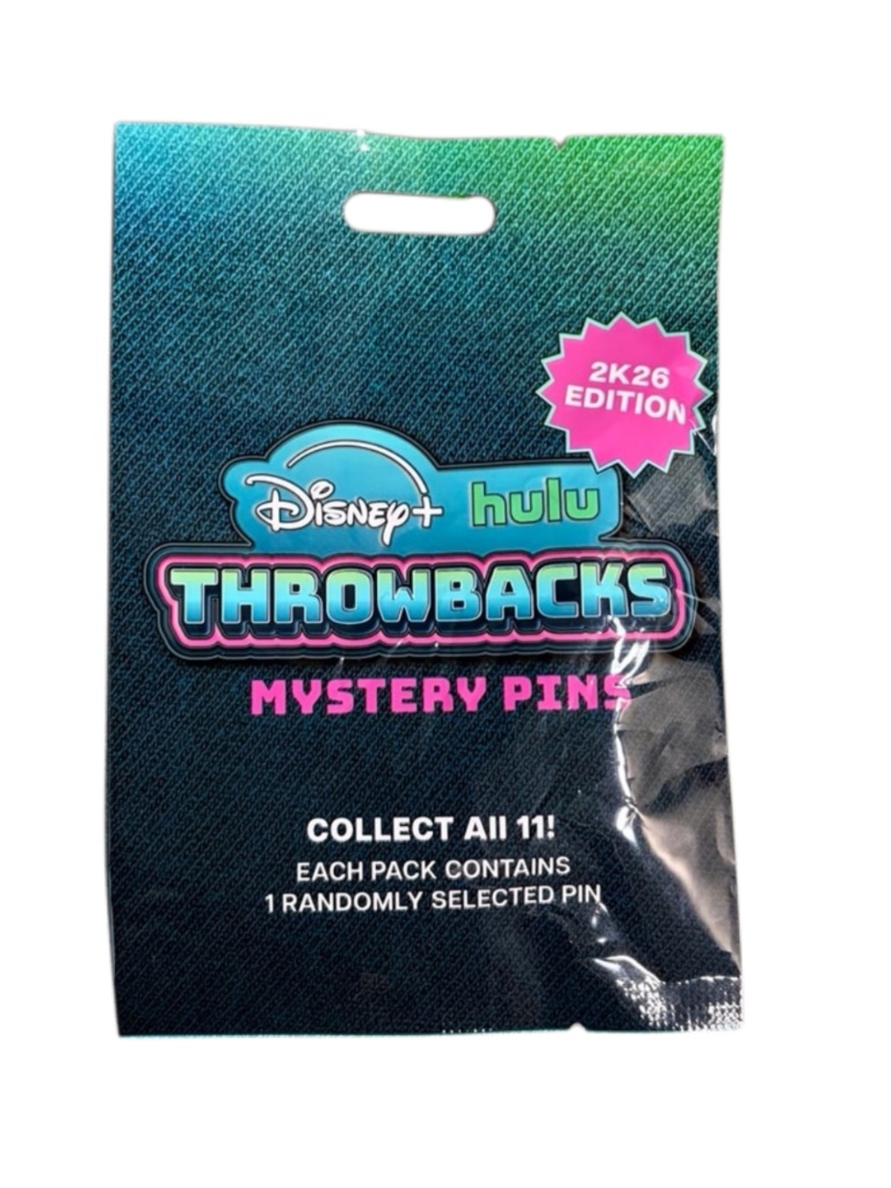 Disney + Hulu Throwbacks Mystery Pin 2K26 Edition